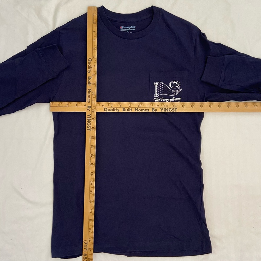 Champion Women’s Penn State Navy Long Sleeve Game Day Tailgate Dog Size Small - Picture 8 of 8